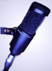 image of a microphone, photo by Mike Buckthought