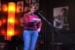 Pearl Pirie reading at The Muses. The Elmdale, June 25, 2012. Photo by Brian Pirie.